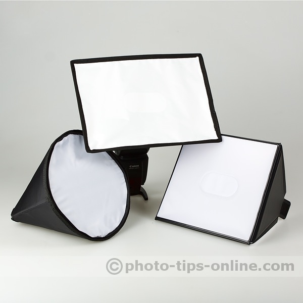 Aurora MINI/MAX MAS Softbox: compared to Honl Photo traveller8 Softbox and LumiQuest Softbox III