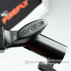 Aurora Firefly Beauty Box flash diffuser: bracket knob