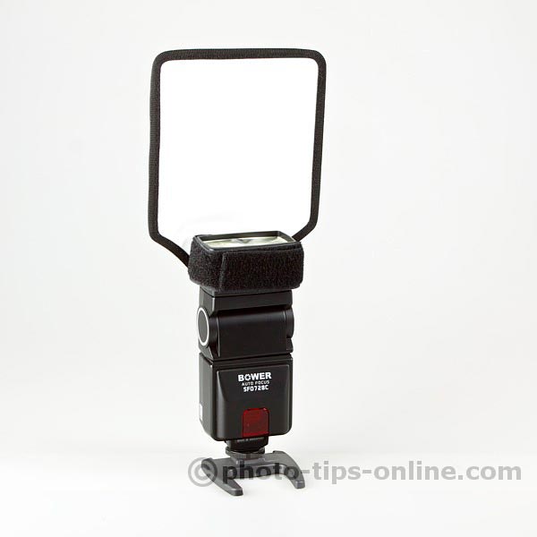 Bower SFD728 digital flash: with Aurora MINI/MAX Bounce Card