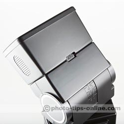 Bower SFD728 digital flash: flash zoom set to 28mm (widest end)