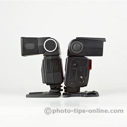 Bower SFD728 digital flash: compared to Nikon Speedlight SB-600