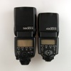 Canon Speedlite 430EX II vs. Canon Speedlite 580EX II: full length, back view