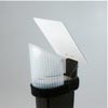 Demb Flash Diffuser: diffusing panel vertical, reflector at 45 degrees