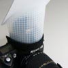 Demb Flash Diffuser: using with a built-in pop-up flash