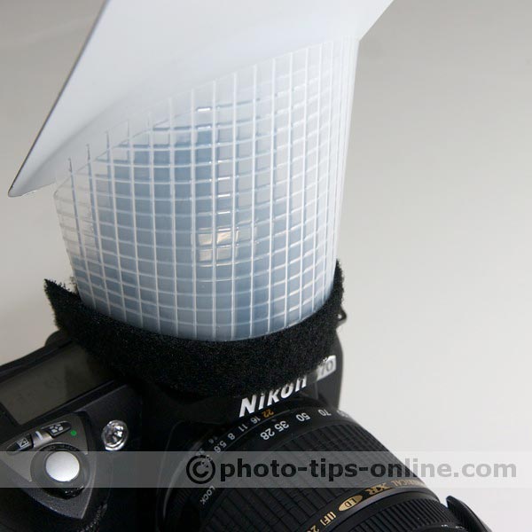 Demb Flash Diffuser: using with a built-in pop-up flash