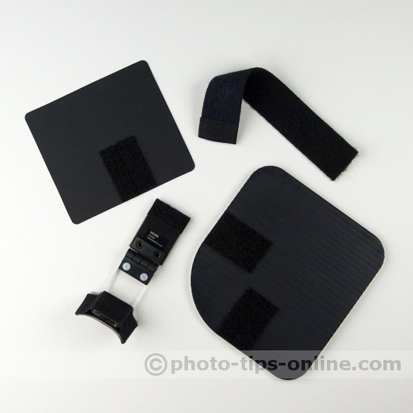 Demb Mega Flip-it! Kit flash reflector: mount, strap, reflectors