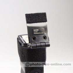 Demb Mega Flip-it! Kit flash reflector: mount, logo side