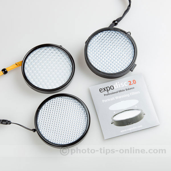 ExpoDisc 2.0: compared to original ExpoDisc Neutral and Portrait