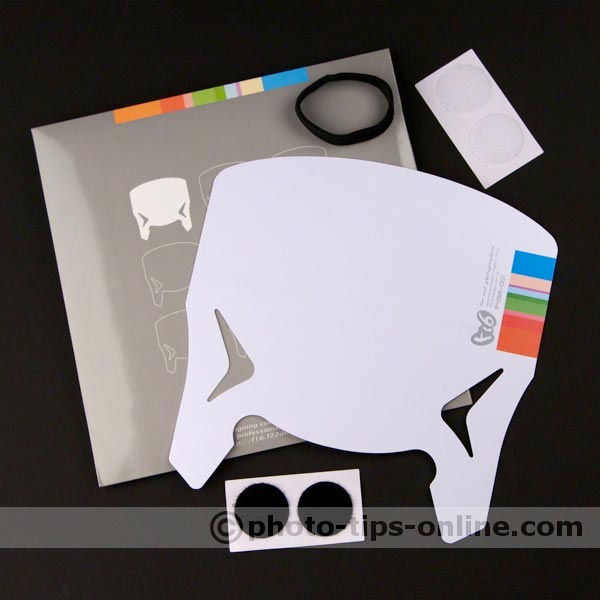 F16 P45A-001 flash reflector: full package