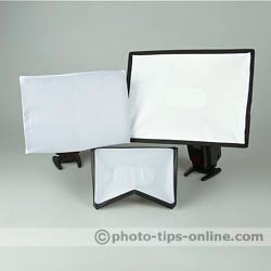 GamiLight BOX 21 flash diffuser: compared to Aurora MINI/MAX MAS softbox and LumiQuest Softbox (original)