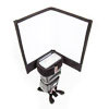 Honl Photo Double Gobo / Reflector: as bounce card with one side flagged