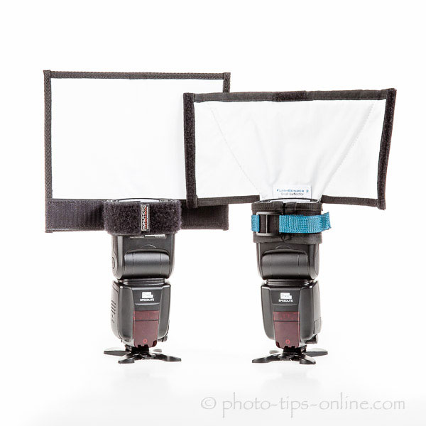 Honl Photo Double Gobo / Reflector: compared to Small Rogue FlashBender, flat