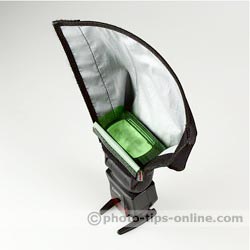 Honl Photo filters (gels): Full Green with Honl Photo Speed Reflector
