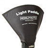 Honl Photo Light Paddle: back, logo