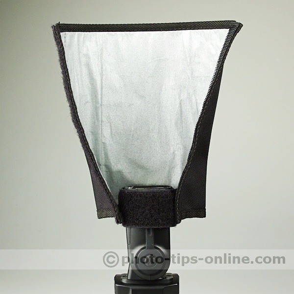 Honl Photo Speed Reflector/Snoot: on narrow side