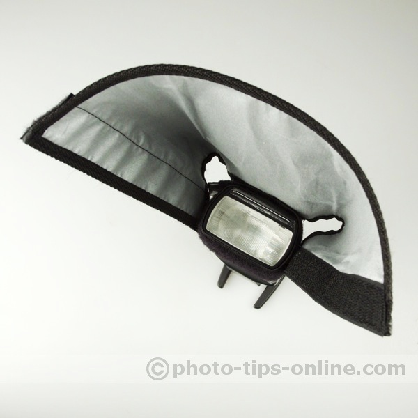 Honl Photo Speed Reflector/Snoot: top view