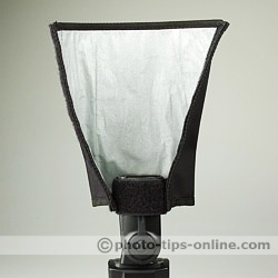 Honl Photo Speed Reflector/Snoot: on narrow side