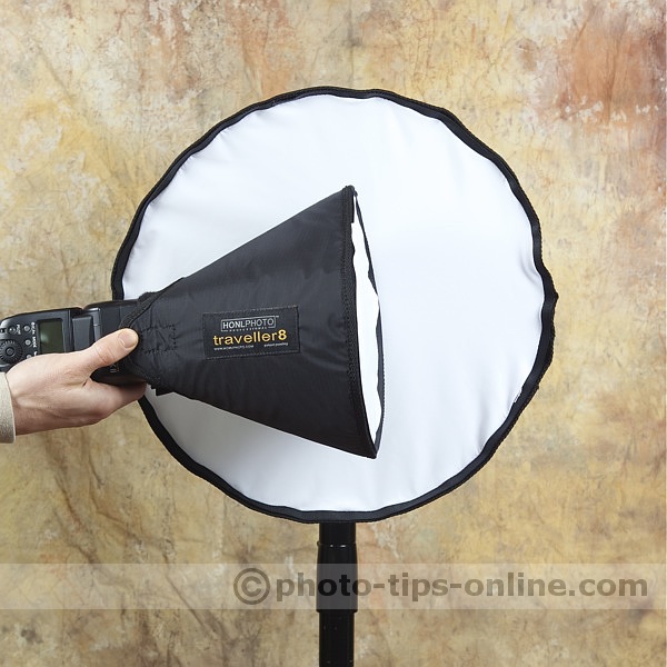 Honl Photo traveller16 softbox: compared to traveller8 softbox