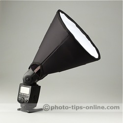 Honl Photo traveller8 Softbox: side view