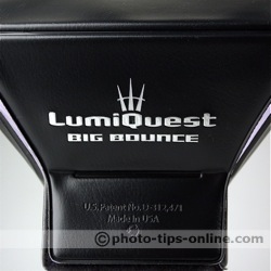 LumiQuest Big Bounce flash diffuser: logo