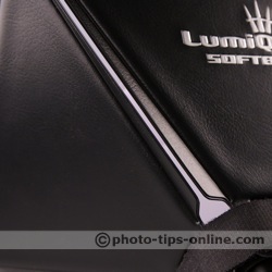 LumiQuest Softbox III flash diffuser: side panel flaps