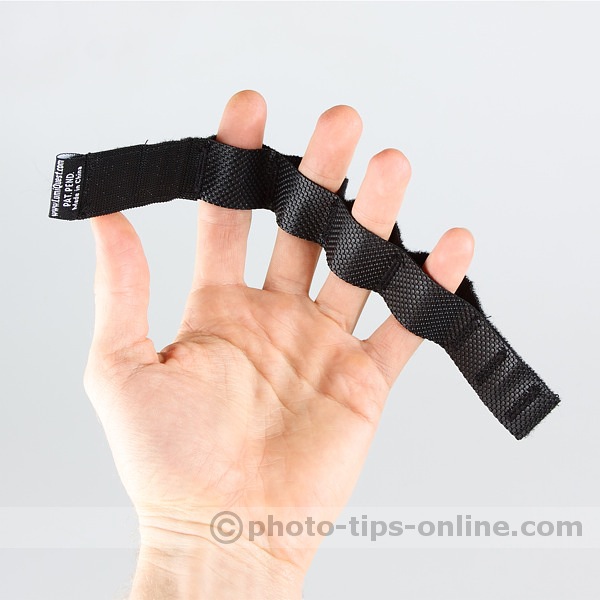 LumiQuest UltraStrap: two layers, rubber and Velcro