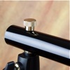 LumoPro Background Support Kit: crossbar secured on the stand with the knob