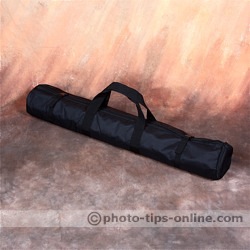 LumoPro Background Support Kit: in the carrying case
