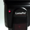 LumoPro LP160 flash: front ready indicator