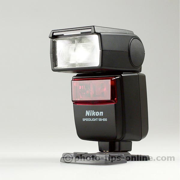 Nikon Speedlight SB-600 flash: front view