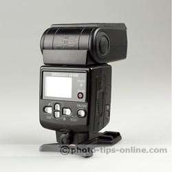 Nikon Speedlight SB-600 flash: back view
