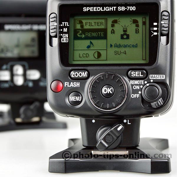 Nikon Speedlight SB-700 vs. Nikon Speedlight SB-600: improved controls, select dial, sliders