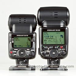 Nikon Speedlight SB-700 vs. Nikon Speedlight SB-900: menu, iTTL mode, +2/3 of f-stop flash exposure compensation