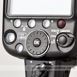 Nikon Speedlight SB-900: transparent buttons