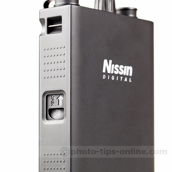 Nissin PS 8 Power Pack: battery release