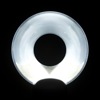 Orbis vs. Ray Flash: light distribution inside the Orbis ring