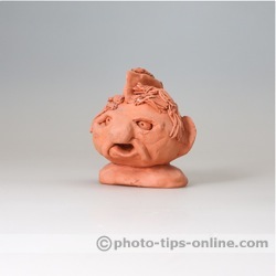 PRESSlite VerteX flash reflector: sample with left side bounce