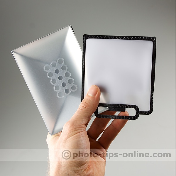 Promaster Universal Softbox for built-in flash: compared to LumiQuest Soft Screen