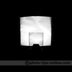 Rogue Diffusion Panels: light distribution, 24mm flash zoom