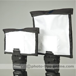 Rogue Diffusion Panels: front angle view, small and large