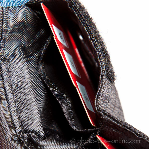 Rogue Indicator Battery Pouch: inside pocket to hold indicator card