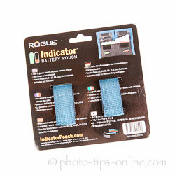 Rogue Indicator Battery Pouch: package back