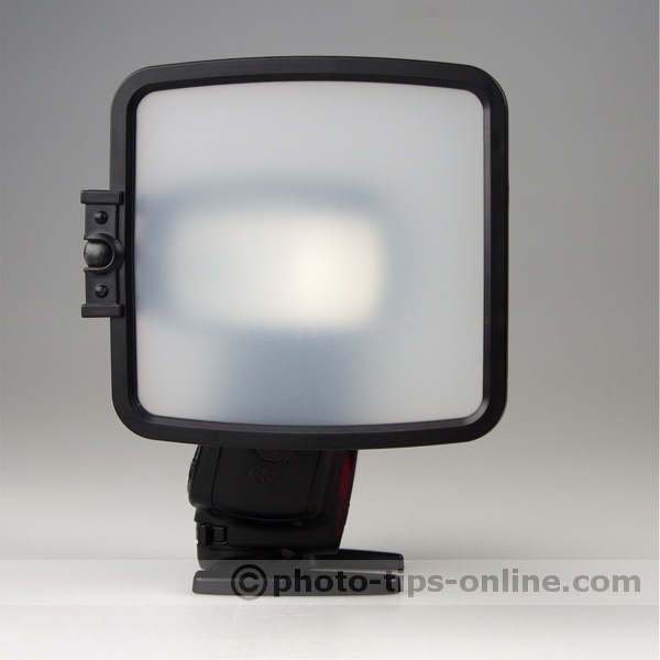 SpectraLight flash diffuser: translucent panel