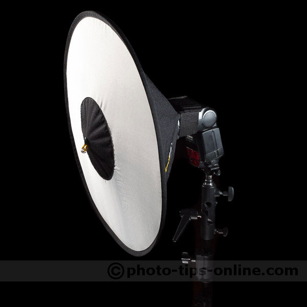 Top 10 gift ideas: RoundFlash Dish, side view