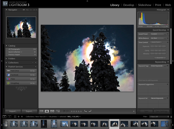 Adobe Lightroom: developed with professional photographers specifically in mind