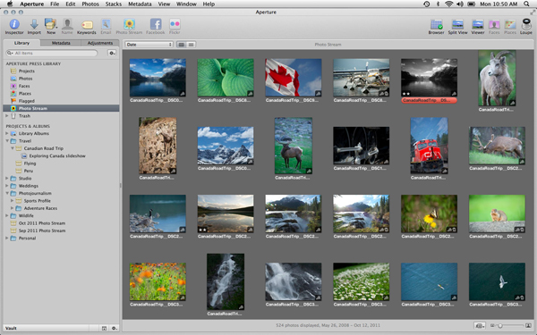 Apple Aperture: managing massive photo libraries