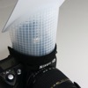 Demb Flash Diffuser pop-up flash test: diffuser on camera/flash