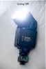 Off Camera Flash on a Budget: flash set off by camera's pop-up flash using optical slave adapter