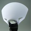 F16 P45A-001 flash reflector: attached, front view