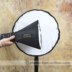 HonlPhoto Traveler 16 Softbox with 16 Front Diffuser for Shoe Mount Flash Units. 